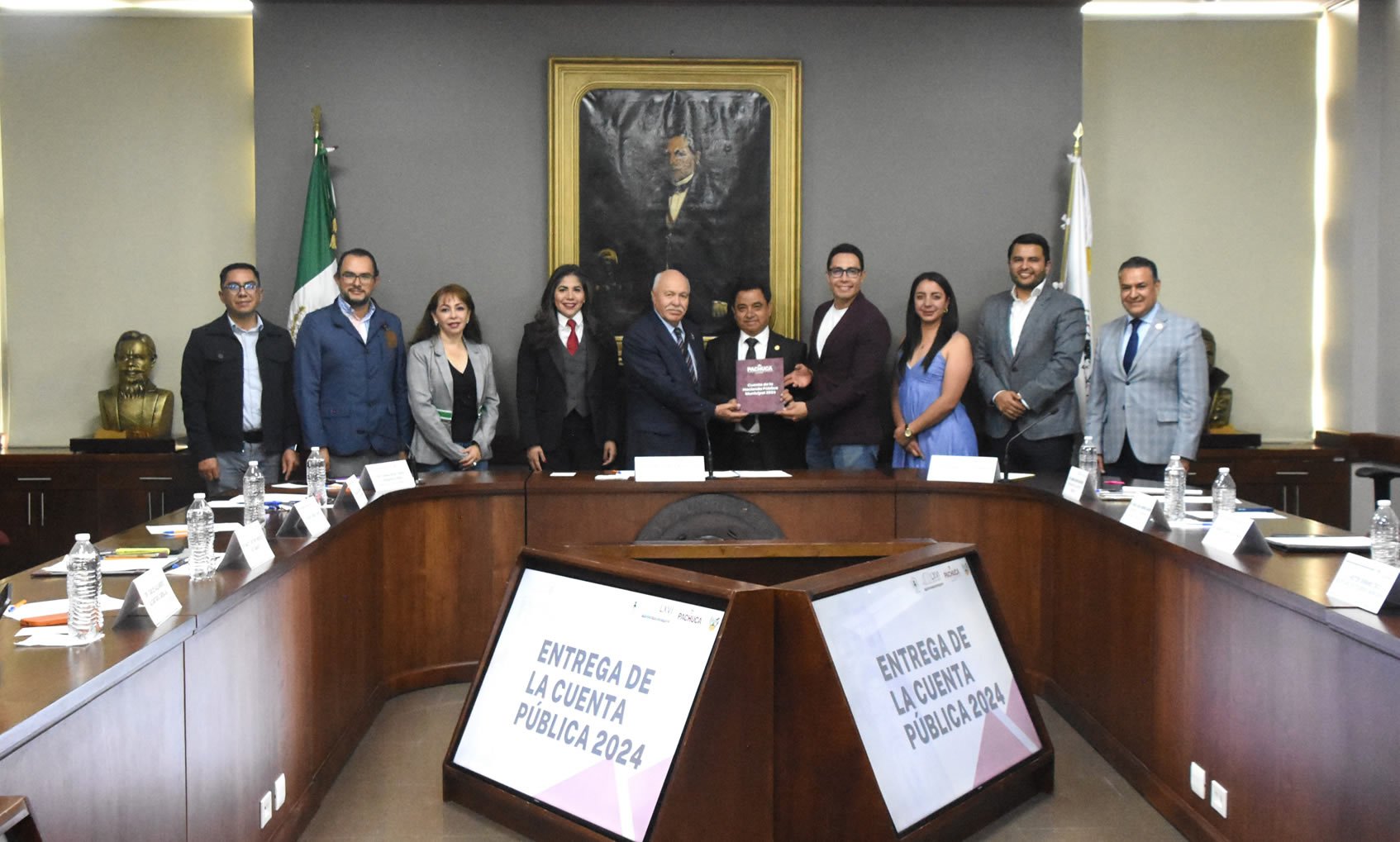 imagen que te permite ver a los Diputados en Sesión