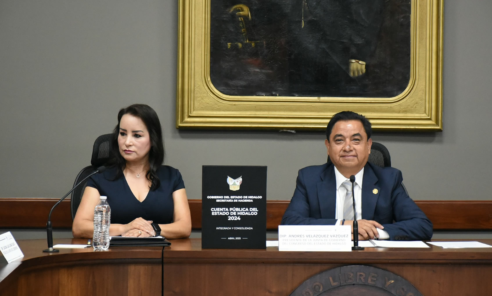 imagen que te permite ver a los Diputados en Sesión