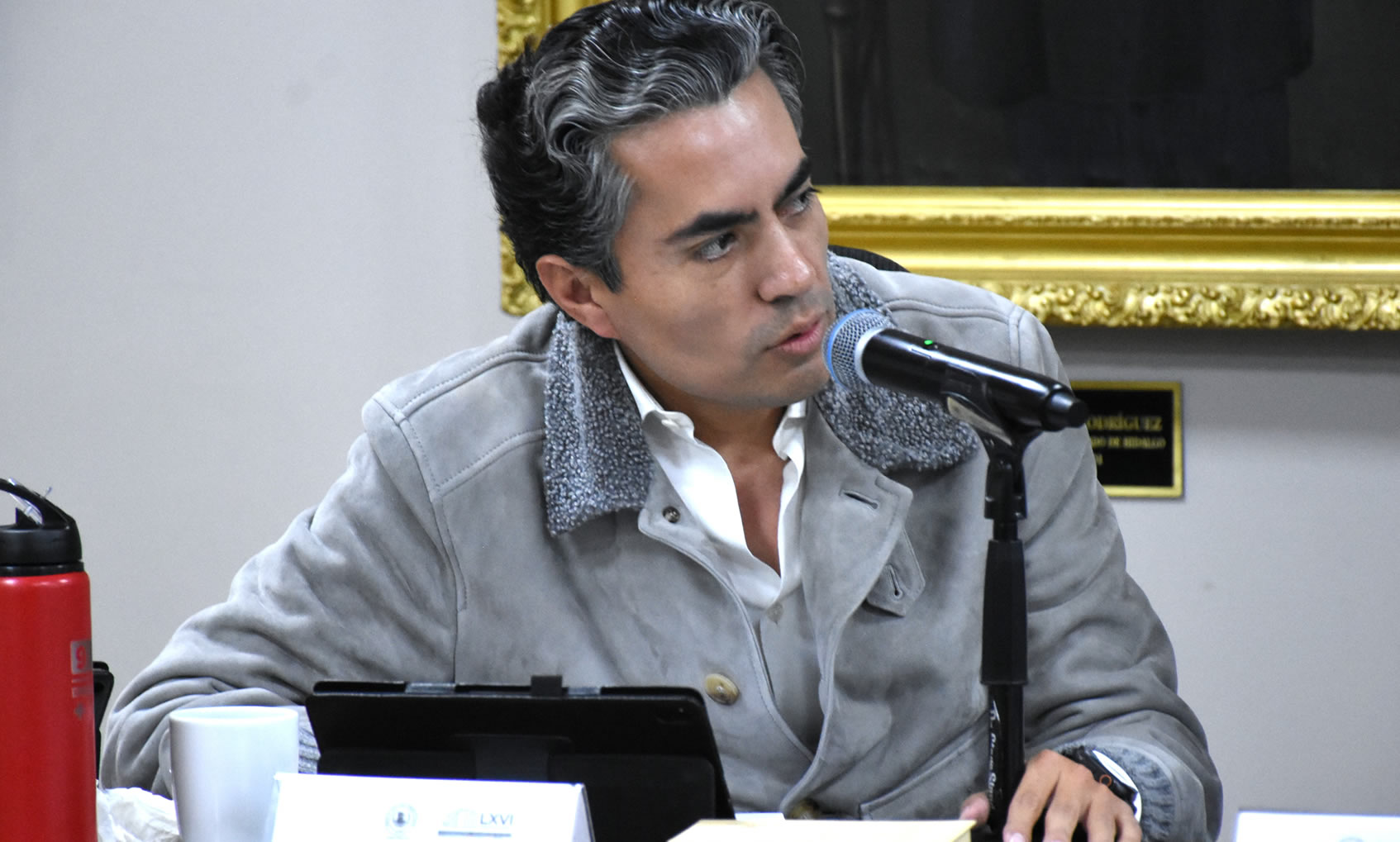 imagen que te permite ver a los Diputados en Sesión