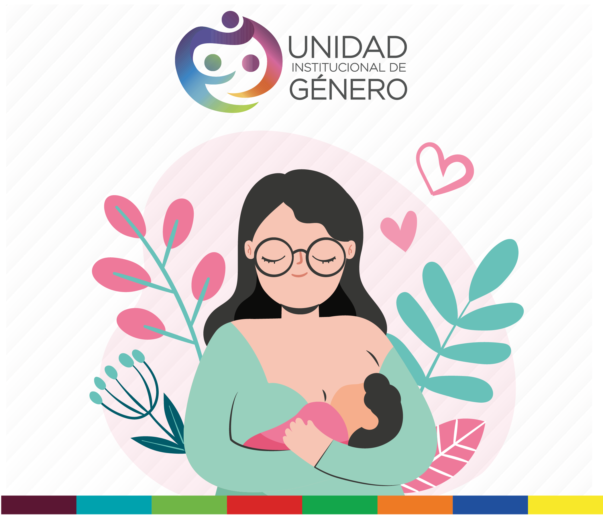 imagen que muestra a una mujer cargando a un bebé
